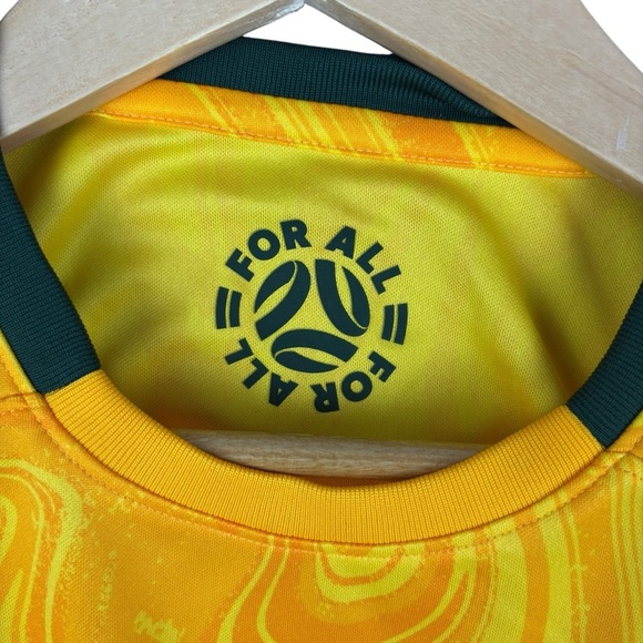 NWT Nike Authentic Australia Matildas 2023 Soccer Home Jersey Ladies XL - Picture 7 of 15